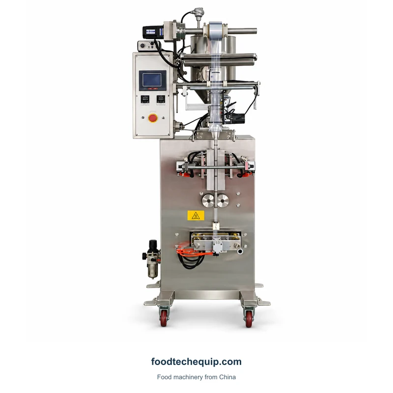 Vertical Sauce Sachet Packaging Machine equipment view