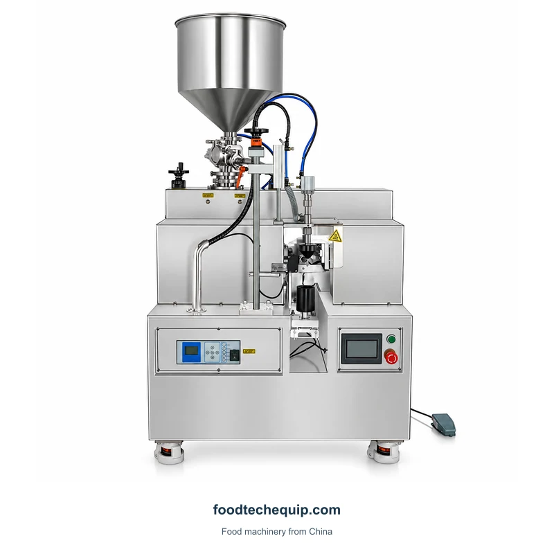 Tube Filling and Sealing Machine equipment view