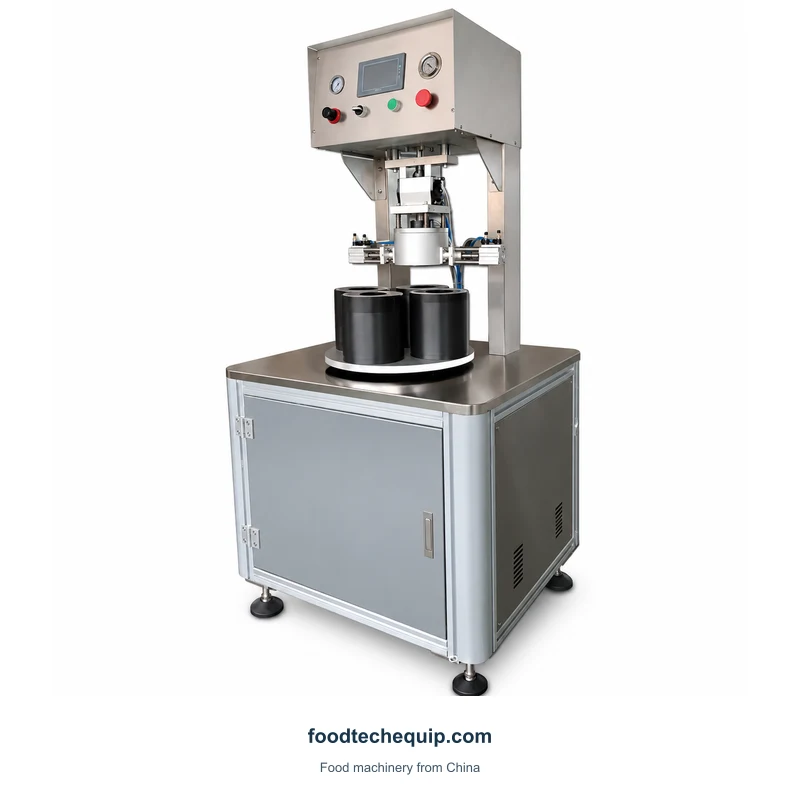 Semi-Automatic Vacuum Jar Capping Machine - equipment configuration 697