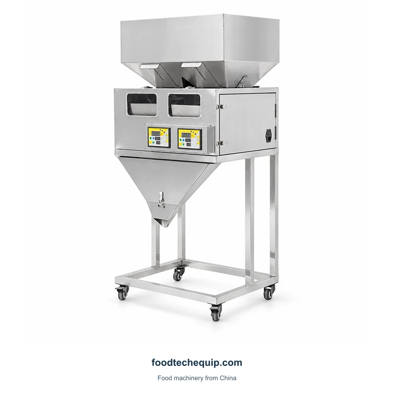 Dual-Channel Weighing and Dosing Machine equipment view