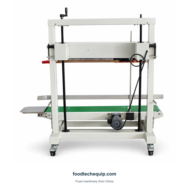 Vertical Continuous Band Sealer equipment view