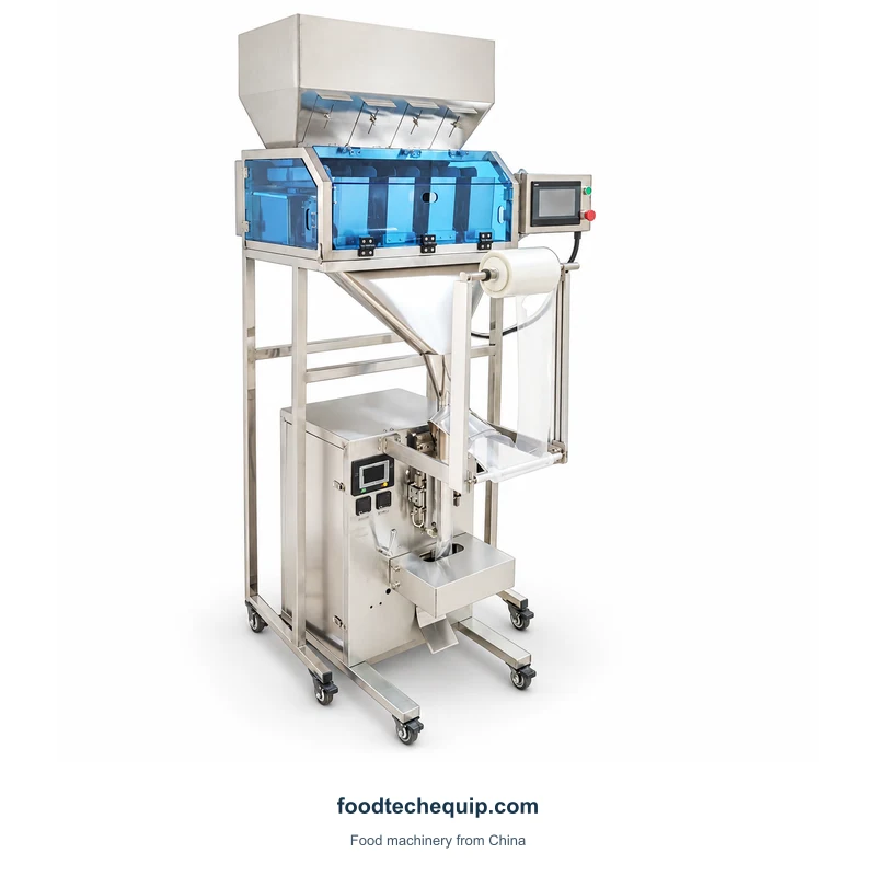 Multihead Granule Packaging Machine equipment view