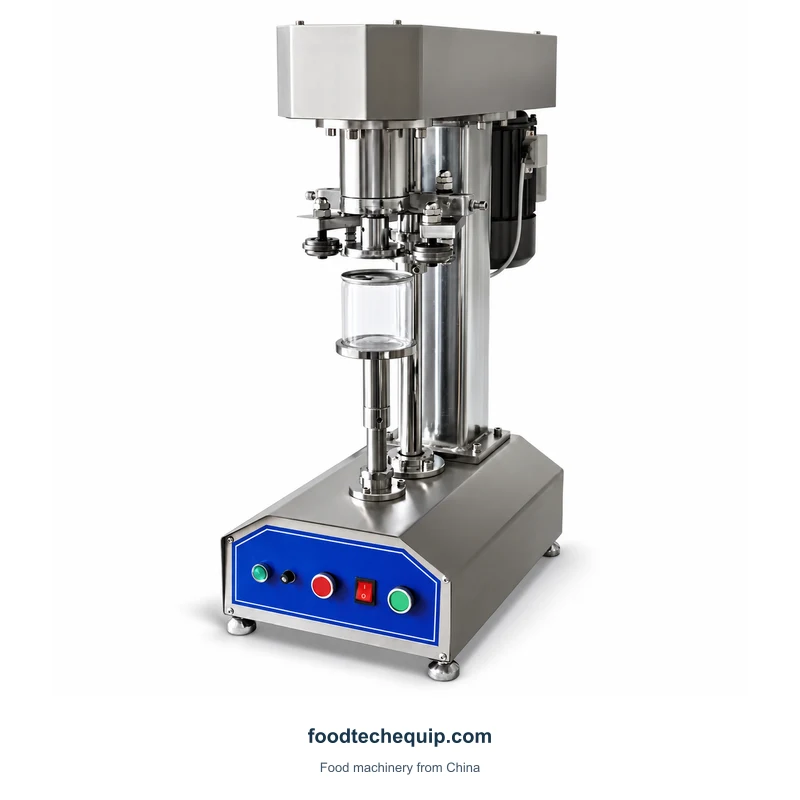 Tabletop Can Seaming Machine equipment view