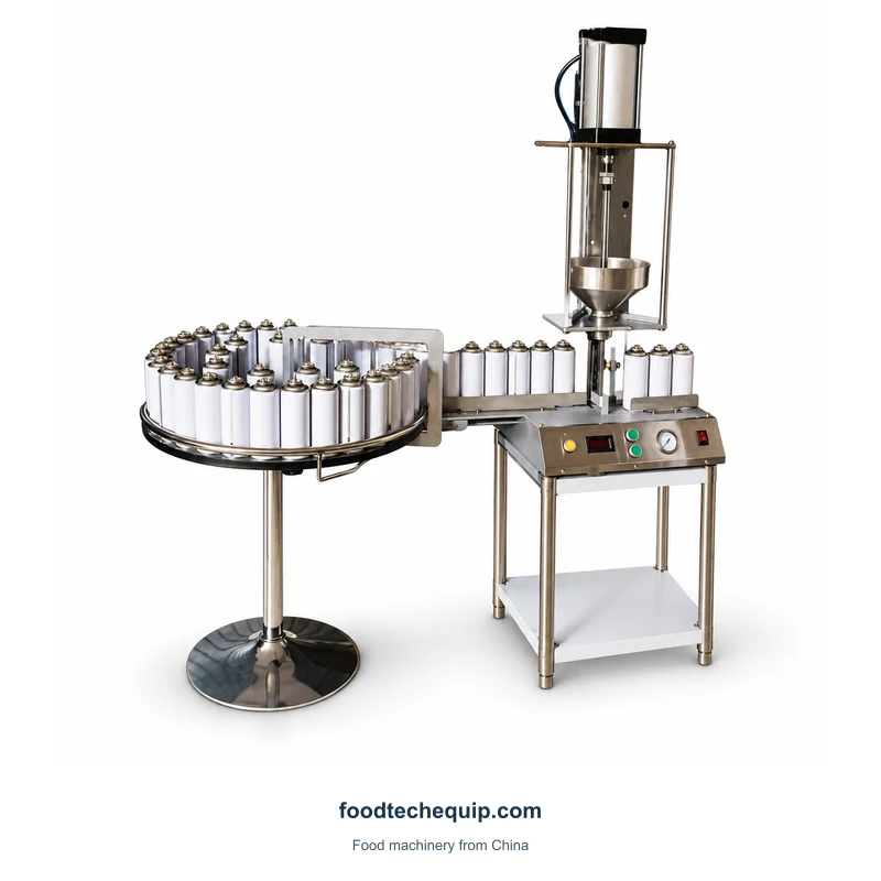 Continuous Aerosol Paint Filling Machine - equipment configuration 501