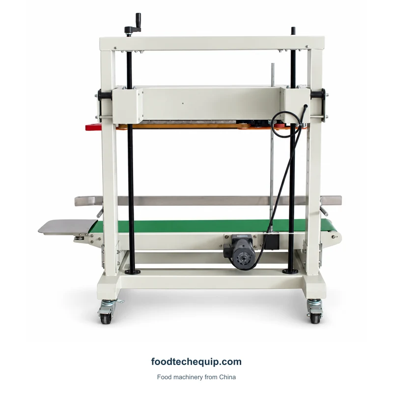 Vertical Continuous Band Sealer rear view