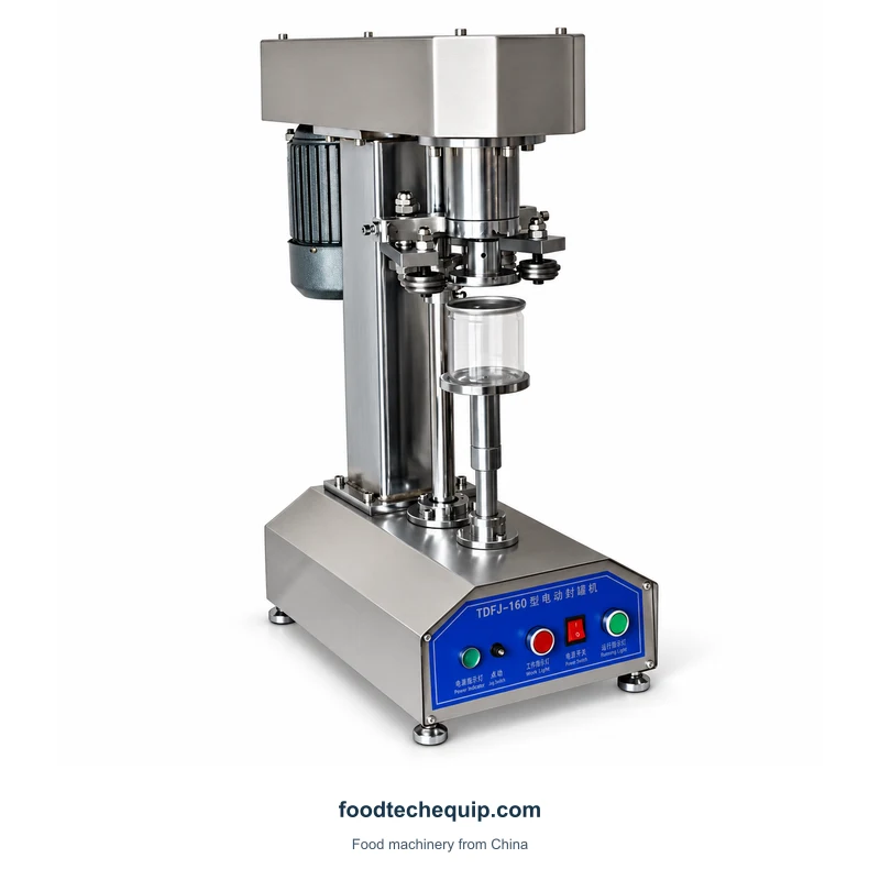 Electric Can Seaming Machine equipment view