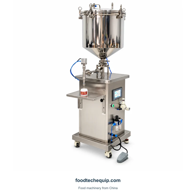 Pressure-Fed Liquid Filling Machine equipment view