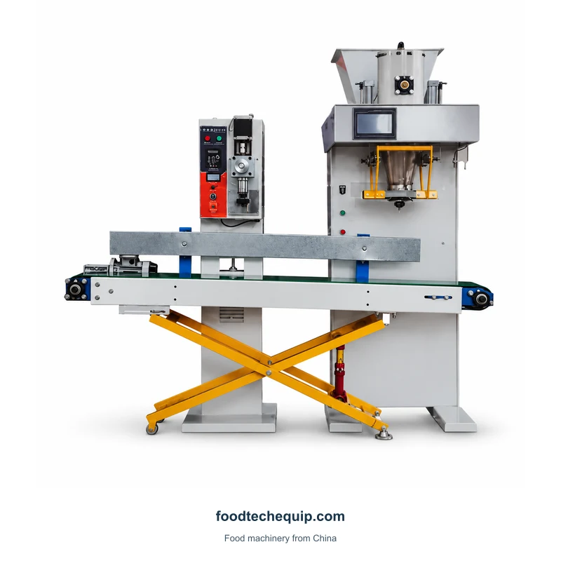 Weighing and Bag Sealing Line equipment view