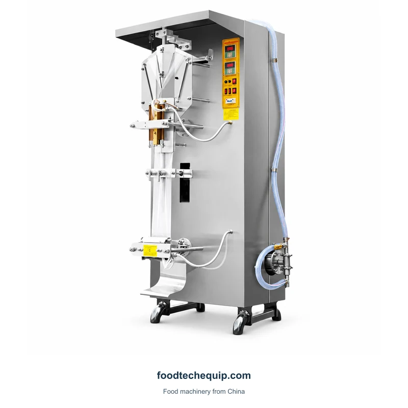 Vertical Liquid Sachet Packaging Machine equipment view