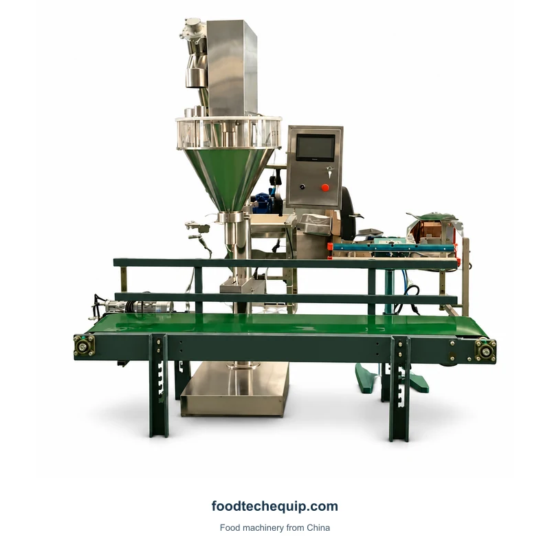 Powder Filling and Weighing Line equipment view